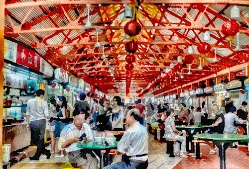 新加坡大排档美食攻略 - 麦士威路美食中心